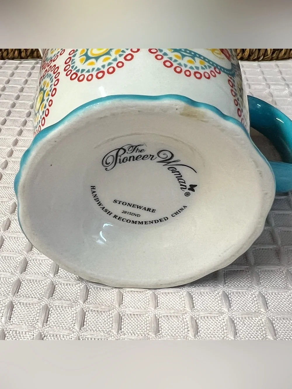 Pioneer Woman Footed Creamer Hyacinth or Blossom Jubilee Pattern
